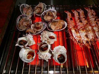 松新　船上バーベキュー　宿泊